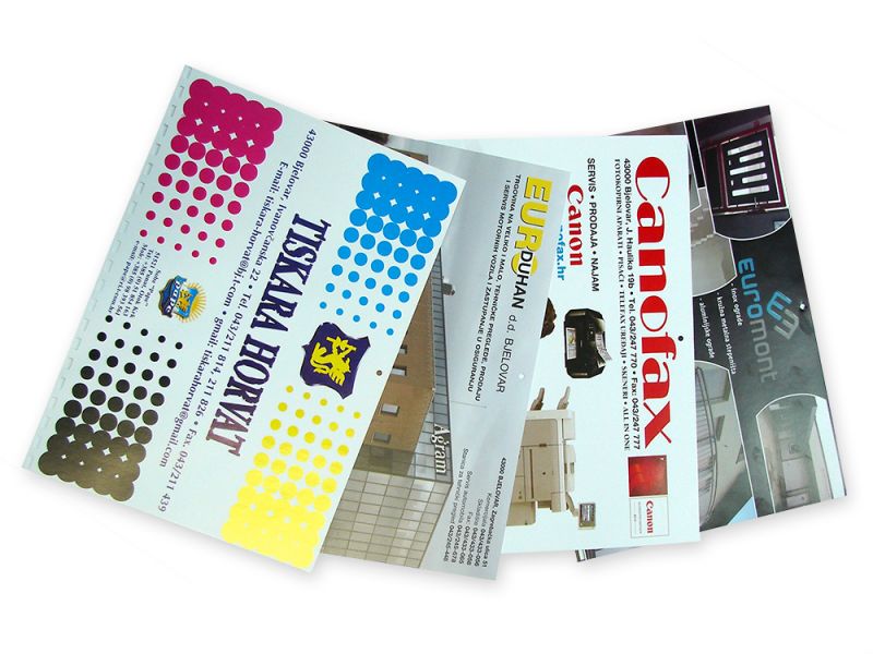 Kalendari, plakati, letci